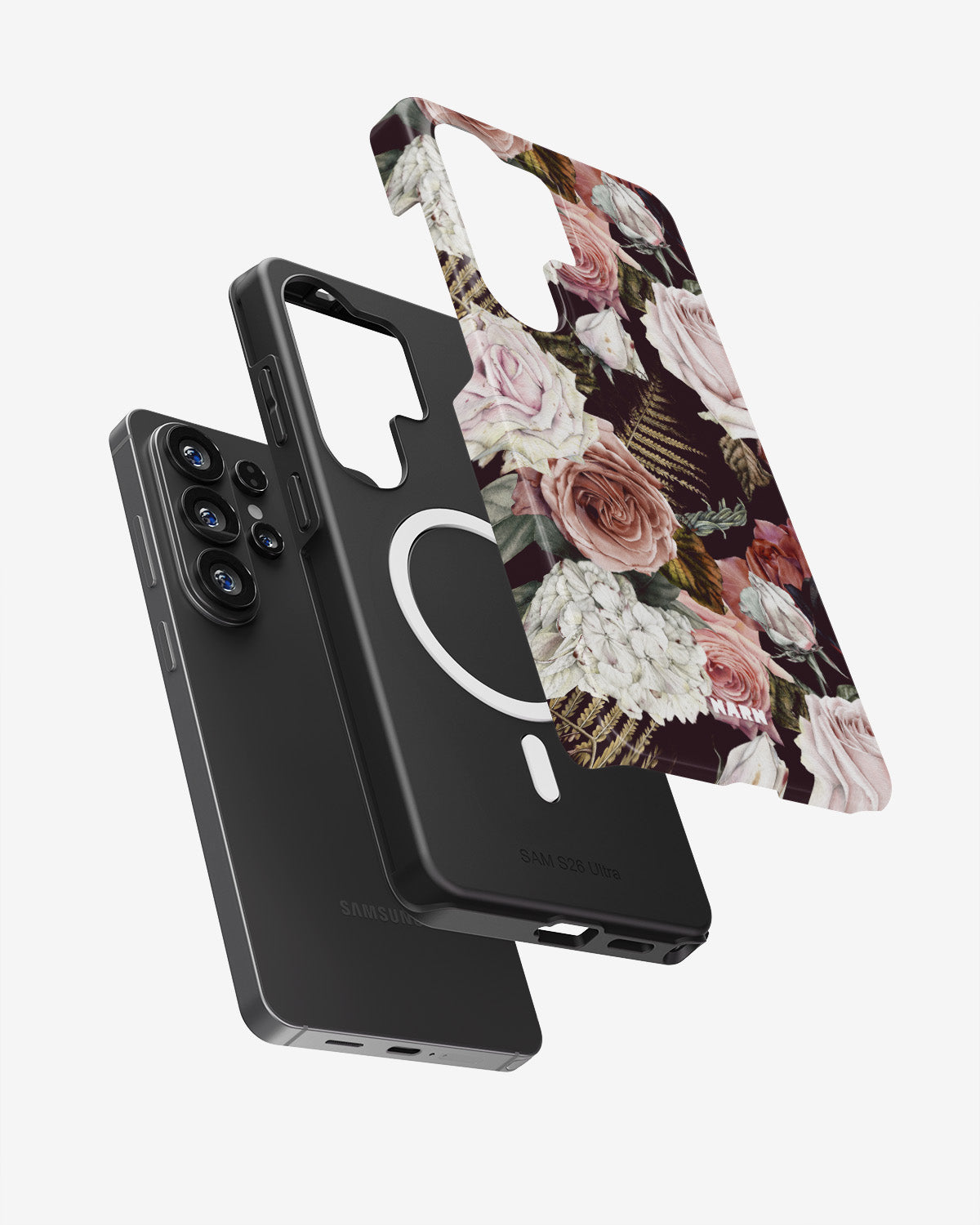 Samsung Galaxy S26 Ultra Tough Case – Midnight Roses - View 2