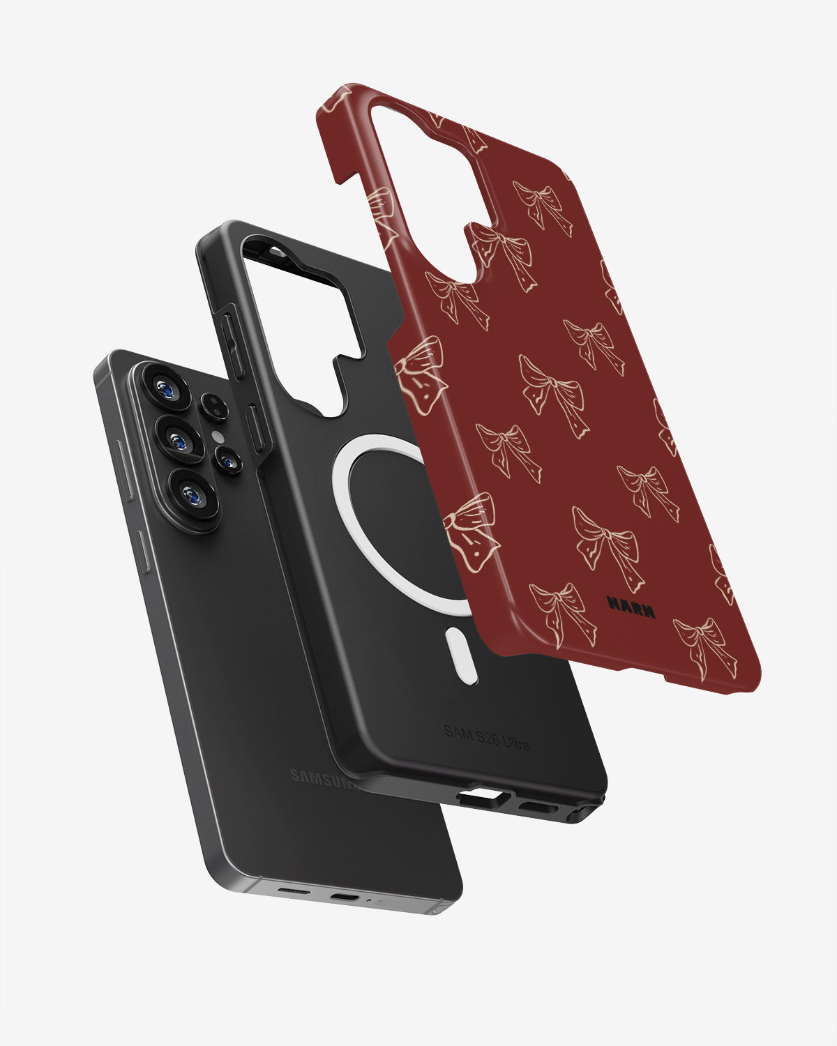 Samsung Galaxy S26 Ultra Tough Case – Cherry Bows - View 2