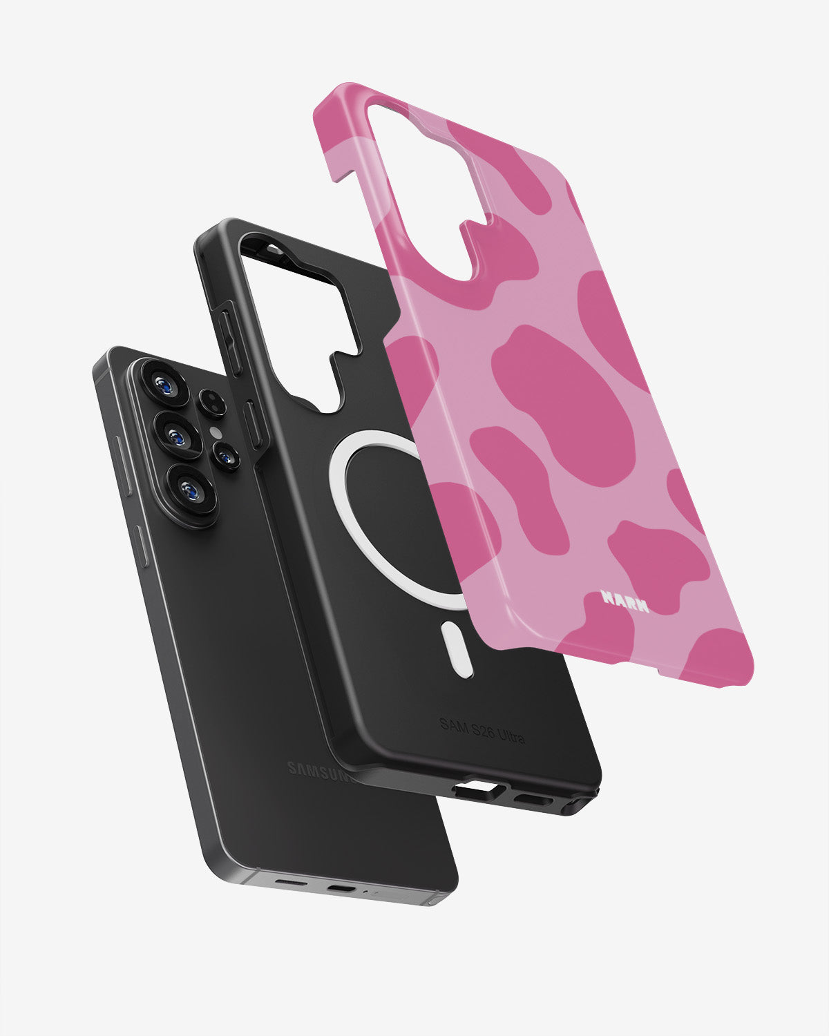 Samsung Galaxy S26 Ultra Tough Case – Pink Moo - View 2