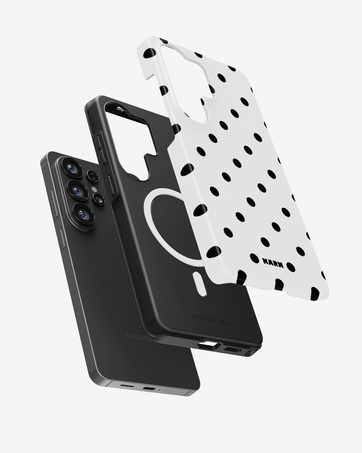 Samsung Galaxy S26 Ultra Tough Case – Mono Dots - View 2