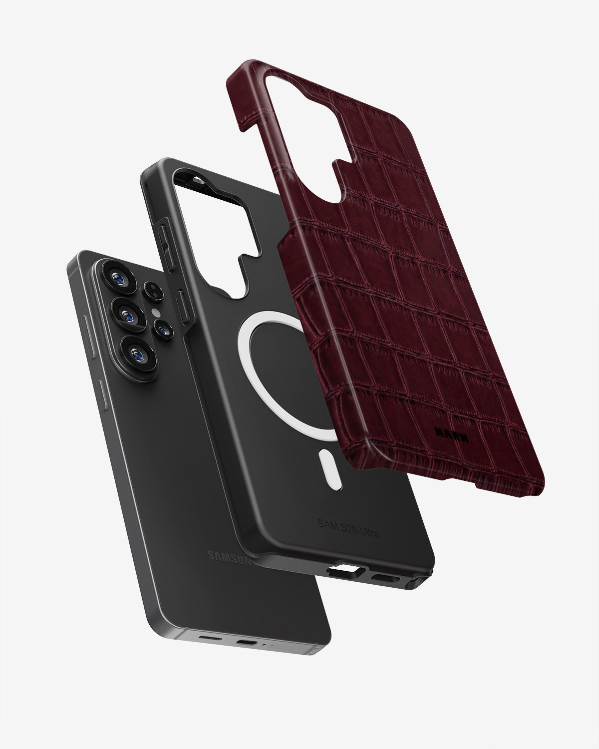 Samsung Galaxy S26 Ultra Tough Case – Rouge Croc - View 2