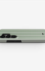 Samsung Galaxy S26 Ultra Tough Case – Sage Stripes - View 3