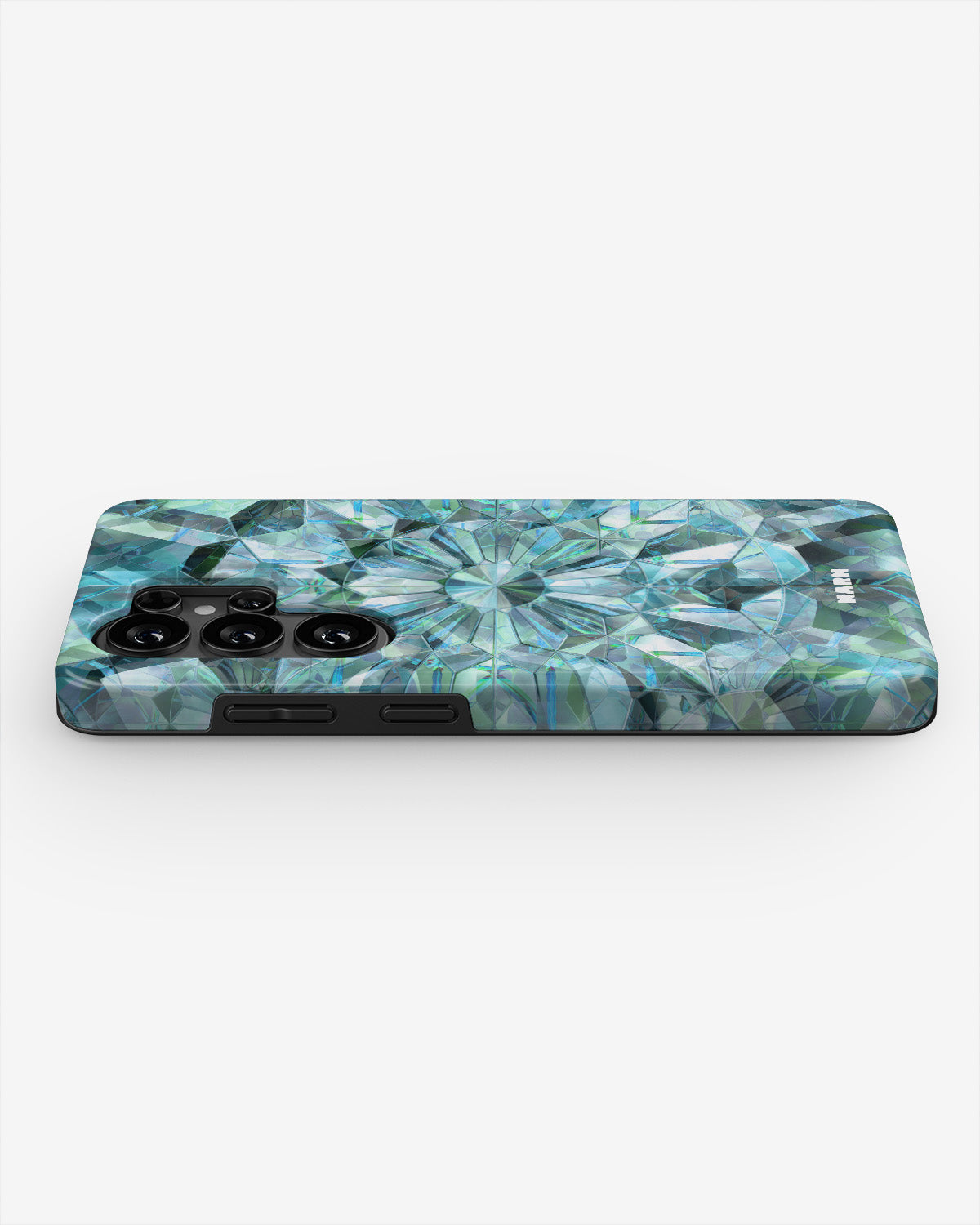 Samsung Galaxy S26 Ultra Tough Case – Green Crystals - View 3