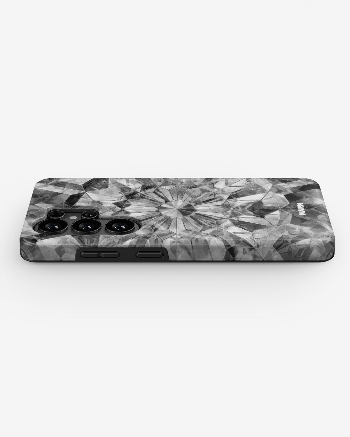 Samsung Galaxy S26 Ultra Tough Case – Grey Crystals - View 3