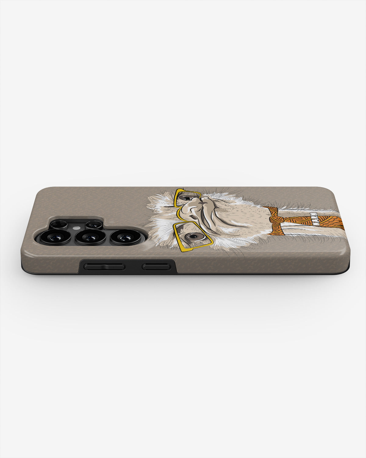 Samsung Galaxy S26 Ultra Tough Case – Hipster Ostrich - View 3