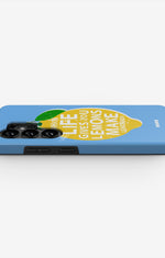 Samsung Galaxy S26 Ultra Tough Case – Lemon Quote - View 3