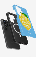 Samsung Galaxy S26 Ultra Tough Case – Lemon Quote - View 2