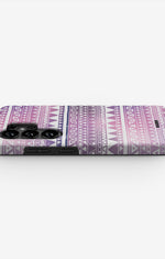 Samsung Galaxy S26 Ultra Tough Case – Purple Aztec - View 3