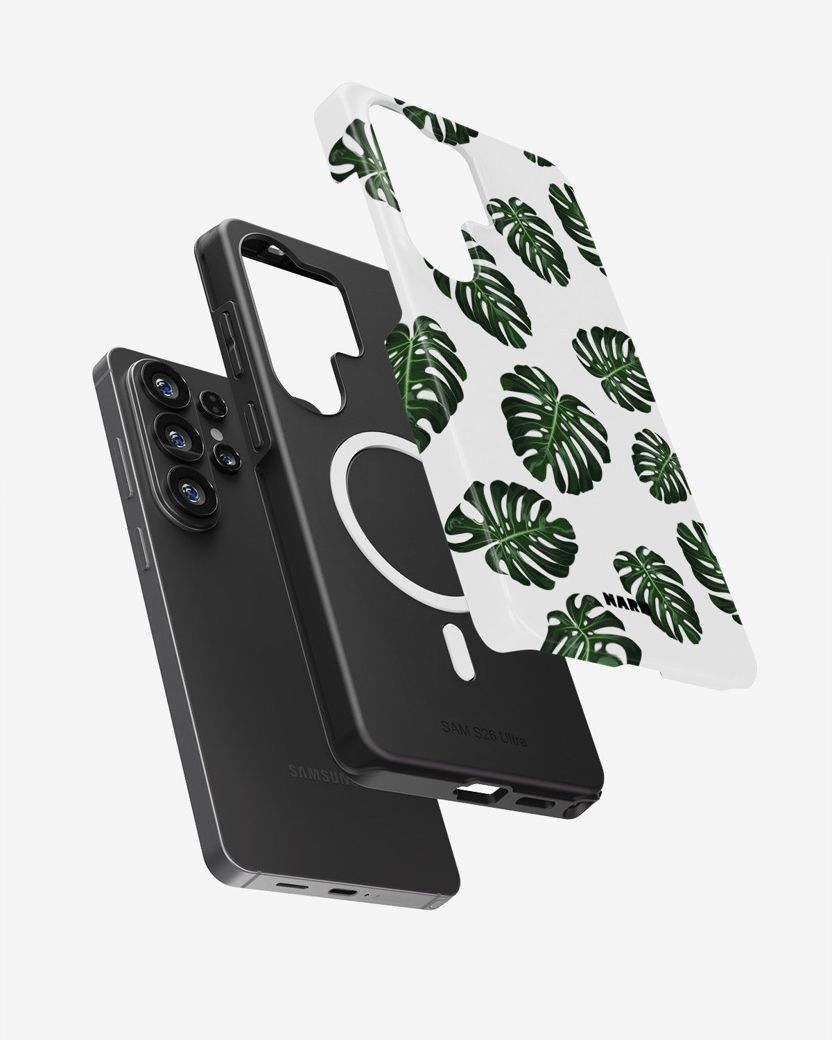 Samsung Galaxy S26 Ultra Tough Case – Monstera Pattern - View 2