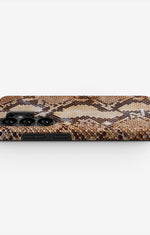 Samsung Galaxy S26 Ultra Tough Case – Brown Snakeskin - View 3