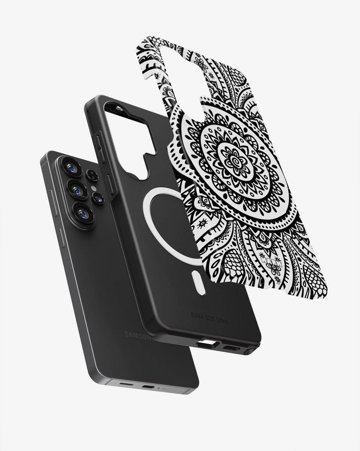 Samsung Galaxy S26 Ultra Tough Case – Henna Mandala - View 2