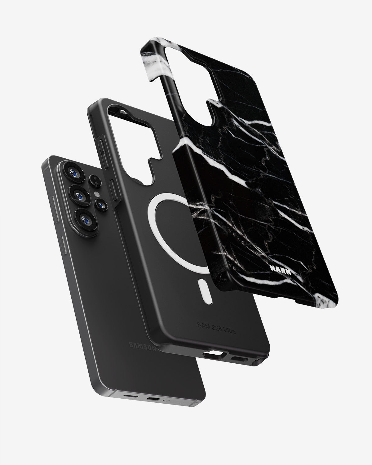 Samsung Galaxy S26 Ultra Tough Case – Black Marble - View 2