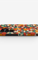 Samsung Galaxy S26 Ultra Tough Case – Retro Geometric - View 3