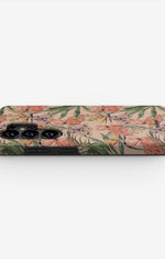 Samsung Galaxy S26 Ultra Tough Case – Flamingos & Flowers - View 3