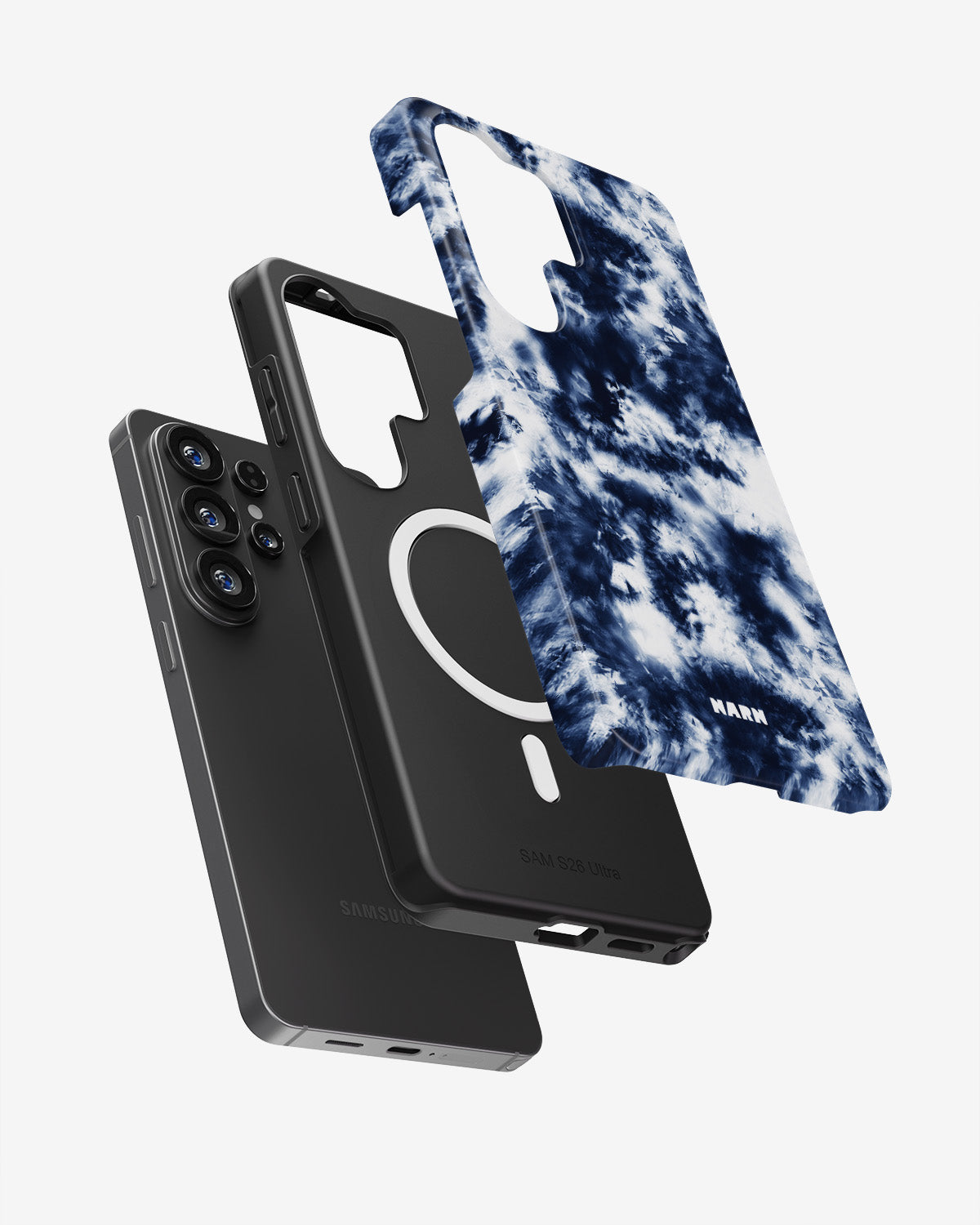 Samsung Galaxy S26 Ultra Tough Case – Tie Dye Blue - View 2