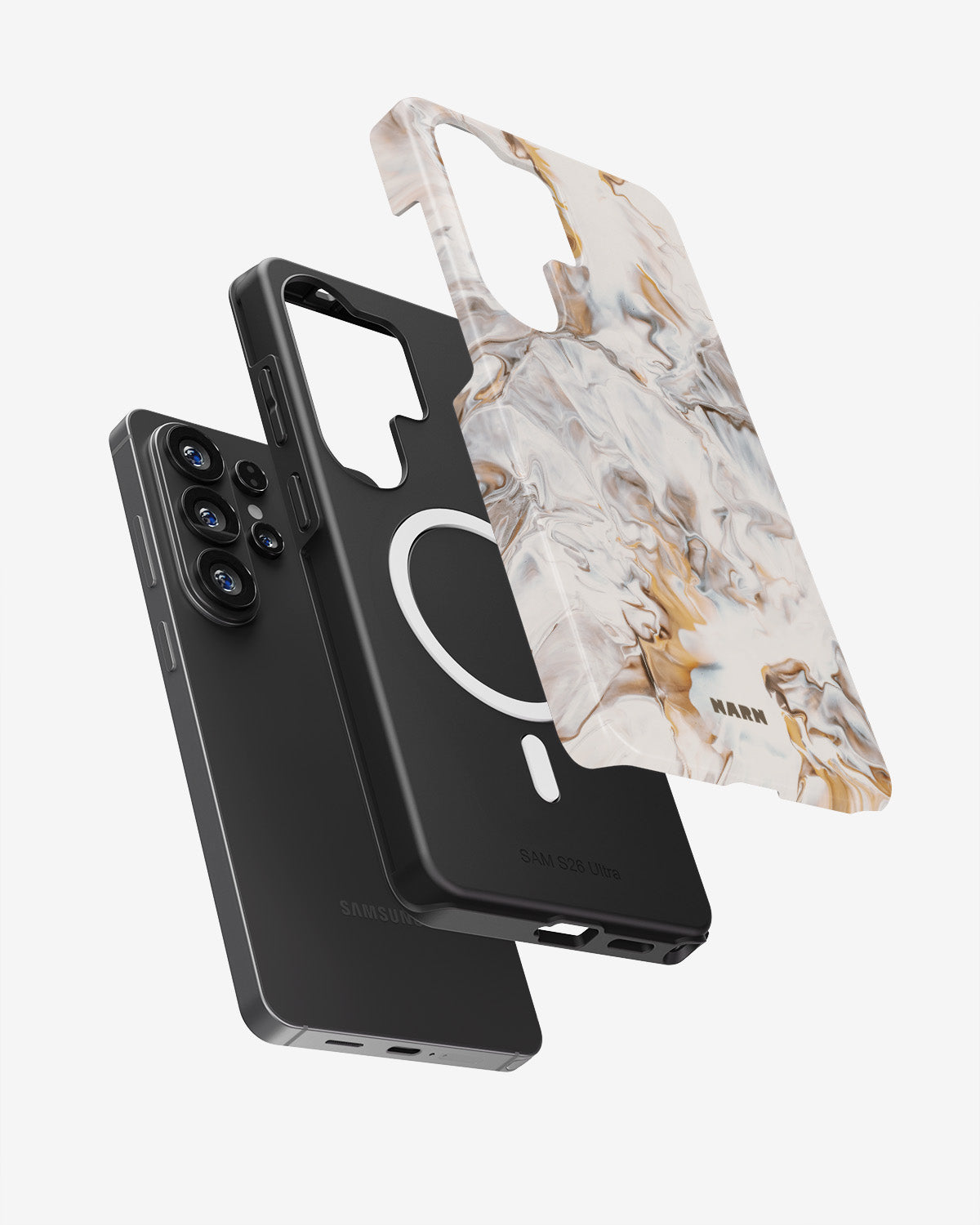 Samsung Galaxy S26 Ultra Tough Case – Icy Caramel - View 2