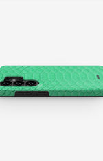 Samsung Galaxy S26 Ultra Tough Case – Turquoise Snake - View 3