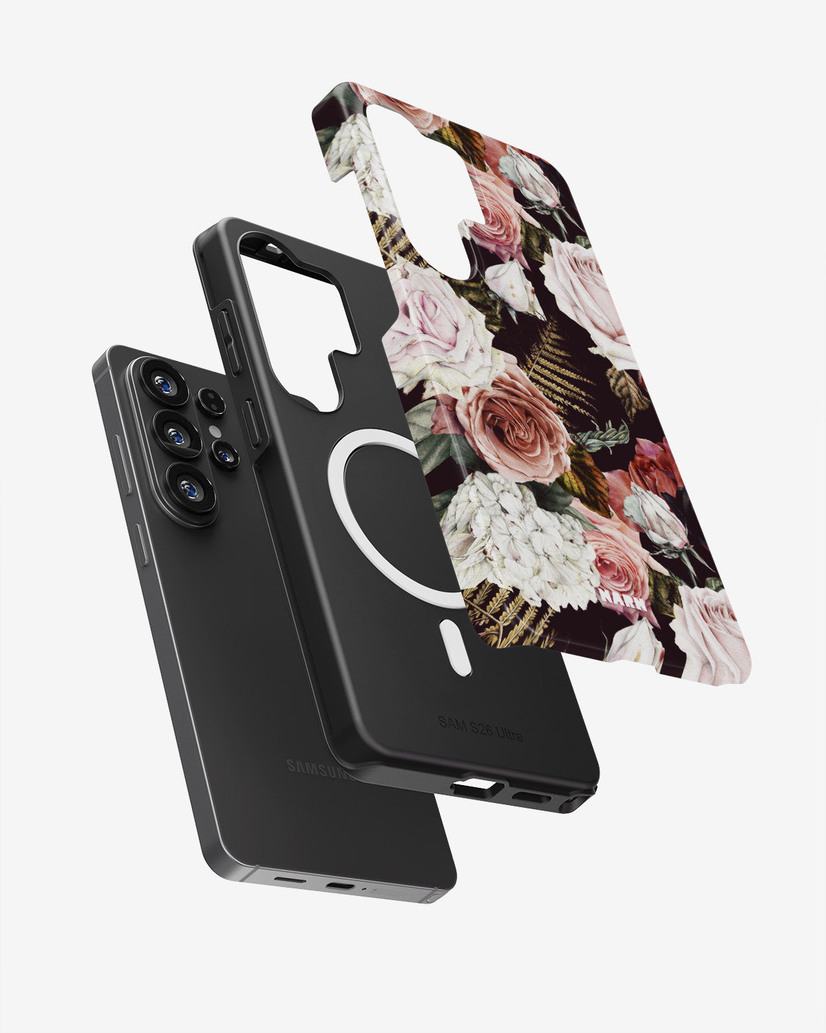 Samsung Galaxy S26 Ultra Tough Case – Midnight Roses - View 2