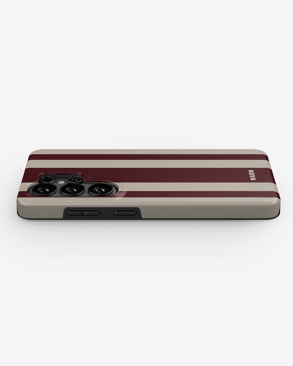 Samsung Galaxy S26 Ultra Tough Case – Bordeaux Stripe - View 3