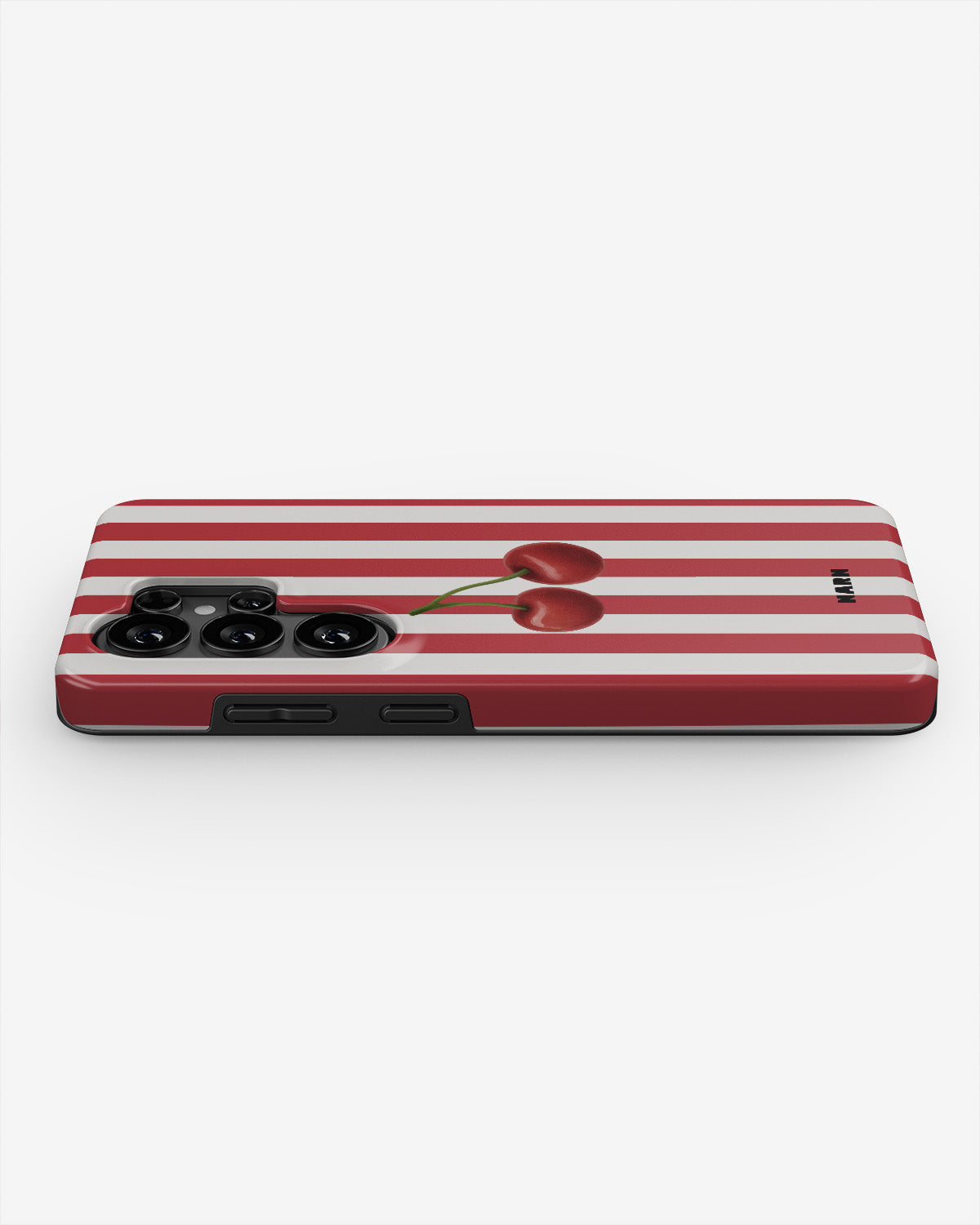 Samsung Galaxy S26 Ultra Tough Case – Cherry Stripes - View 3