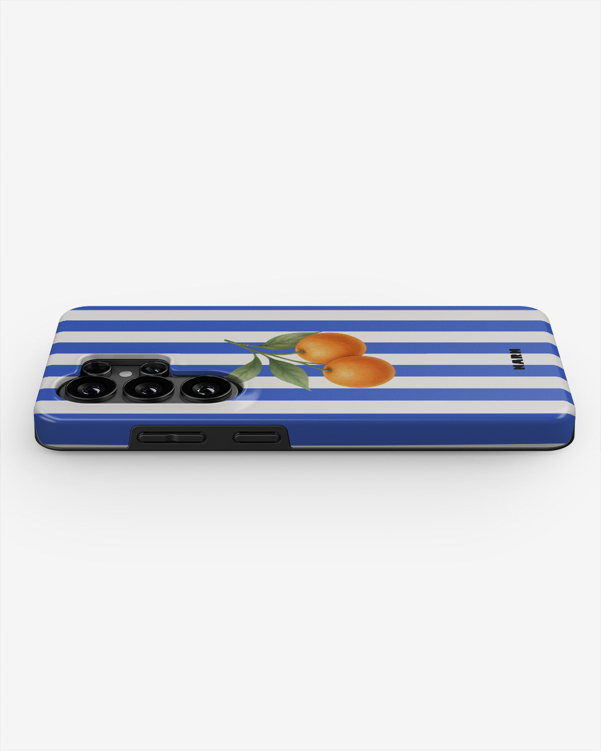 Samsung Galaxy S26 Ultra Tough Case – Orange Stripes - View 3