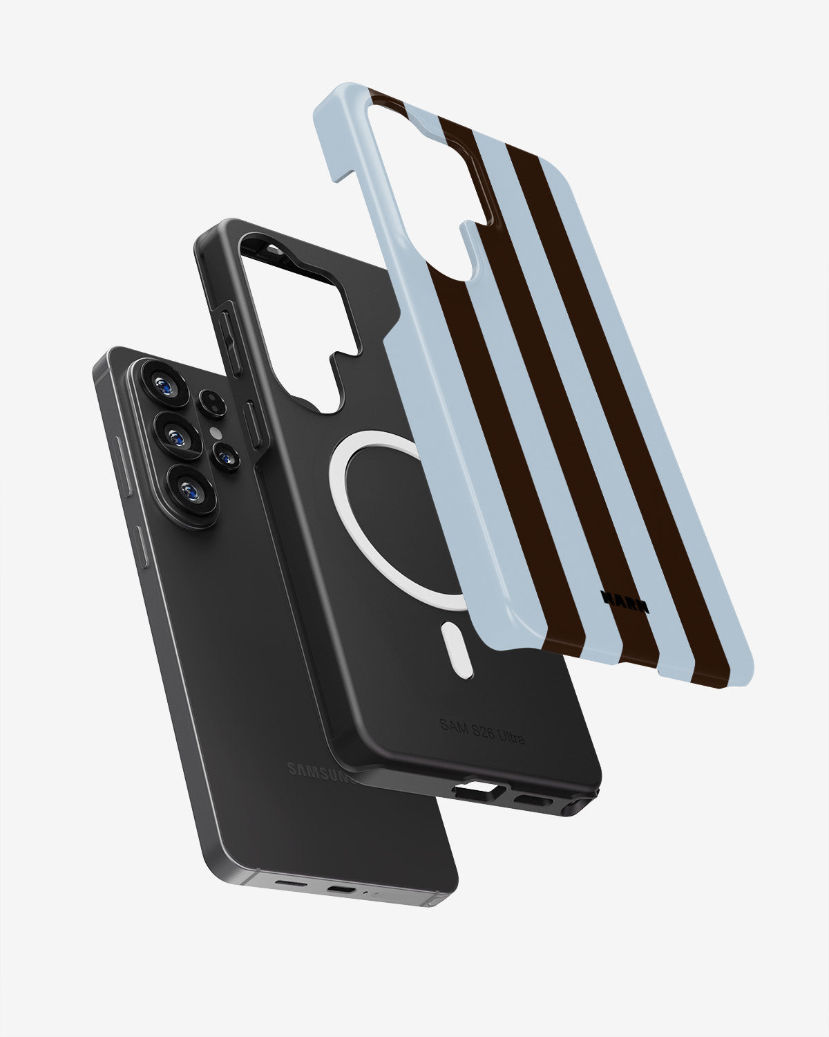 Samsung Galaxy S26 Ultra Tough Case – Bistro Stripes - View 3