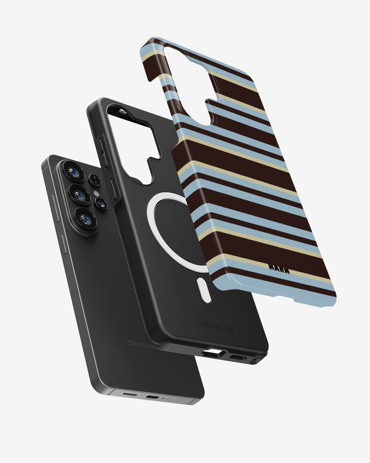 Samsung Galaxy S26 Ultra Tough Case – Latte Lines - View 3