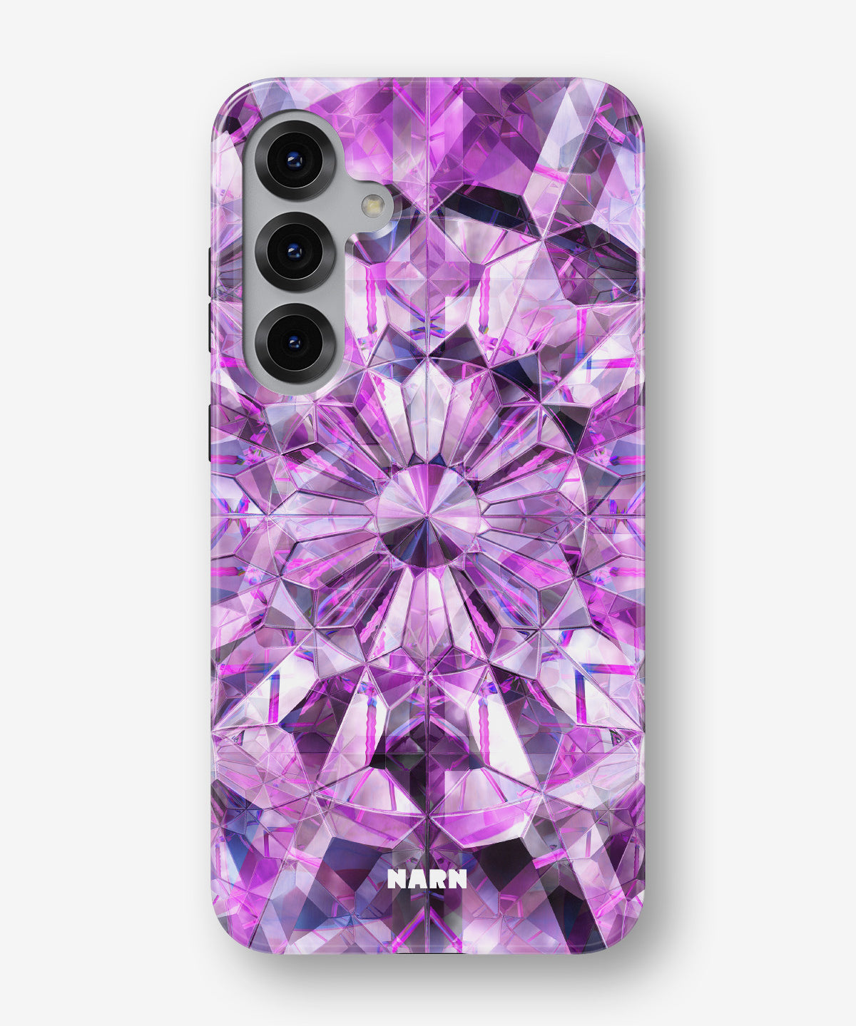Samsung Galaxy S25 FE Tough Case – Lavender Crystals - View 1