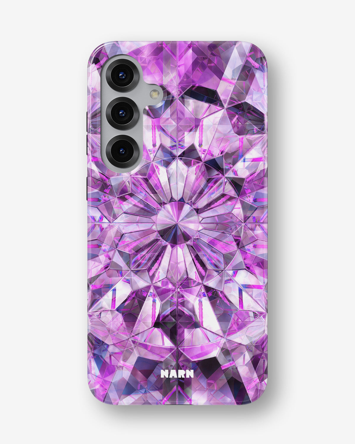 Samsung Galaxy S25 FE Tough Case – Lavender Crystals - View 1