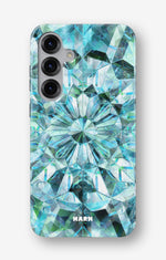 Samsung Galaxy S25 FE Tough Case – Green Crystals - View 1