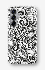 Samsung Galaxy S25 FE Tough Case – Japanese Pattern - View 1