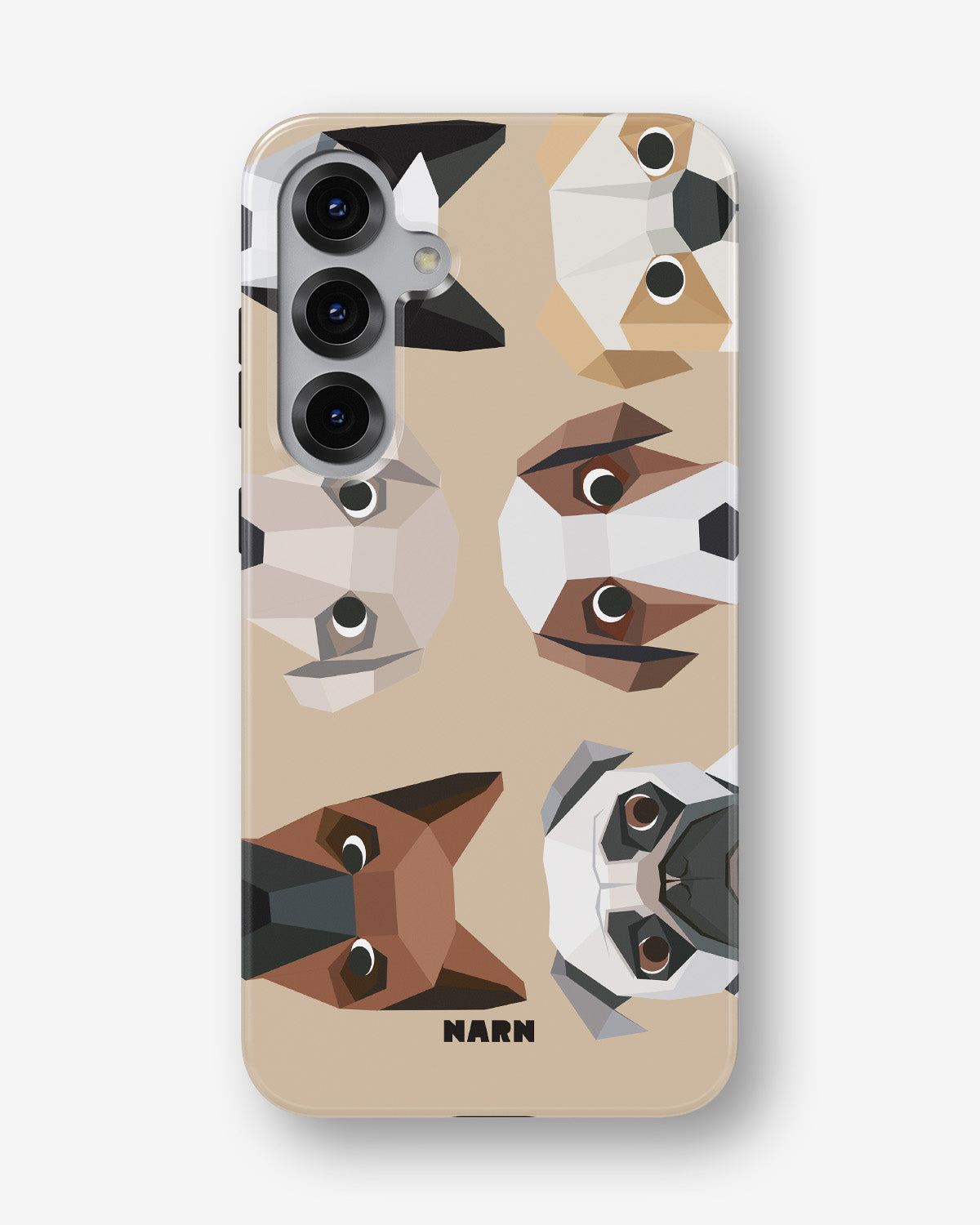 Samsung Galaxy S25 FE Tough Case – Cute Dogs - View 1