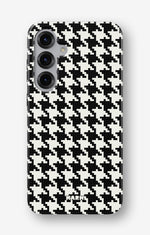 Samsung Galaxy S25 FE Tough Case – Houndstooth - View 1
