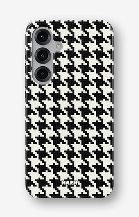 Samsung Galaxy S25 FE Tough Case – Houndstooth - View 1