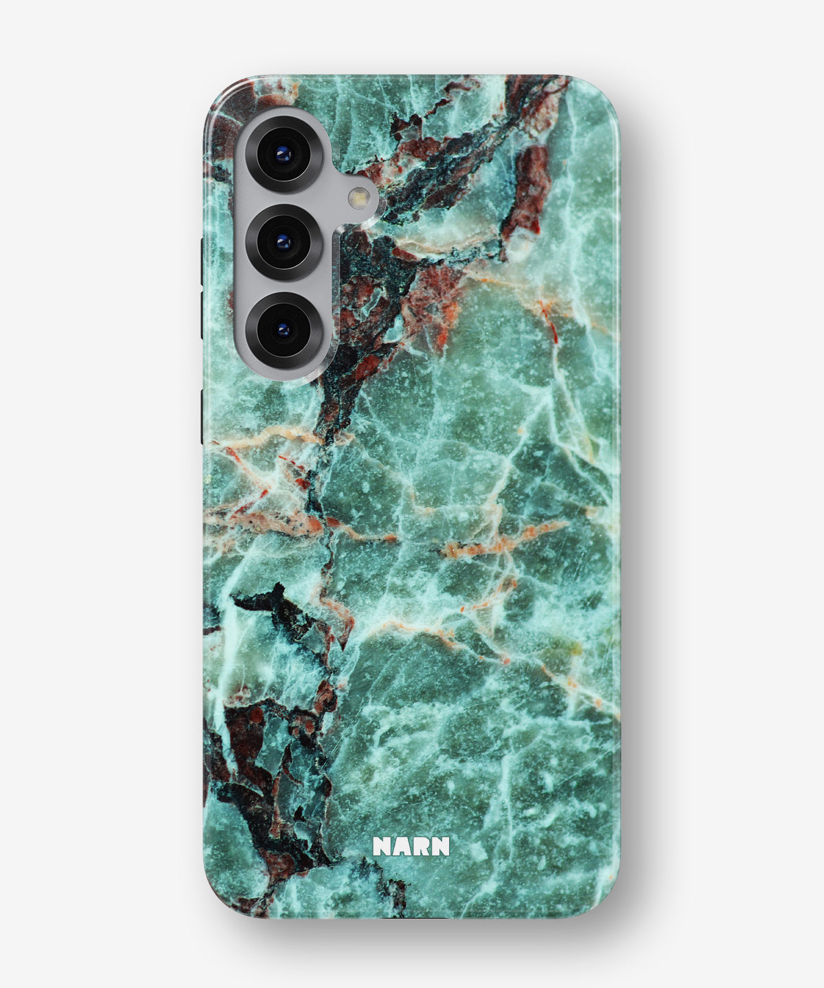 Samsung Galaxy S25 FE Tough Case – Green Marble - View 1