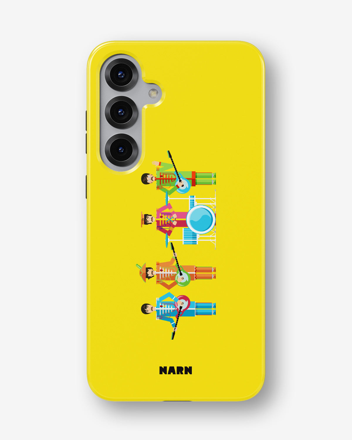 Samsung Galaxy S25 FE Tough Case – Beatles Yellow - View 1