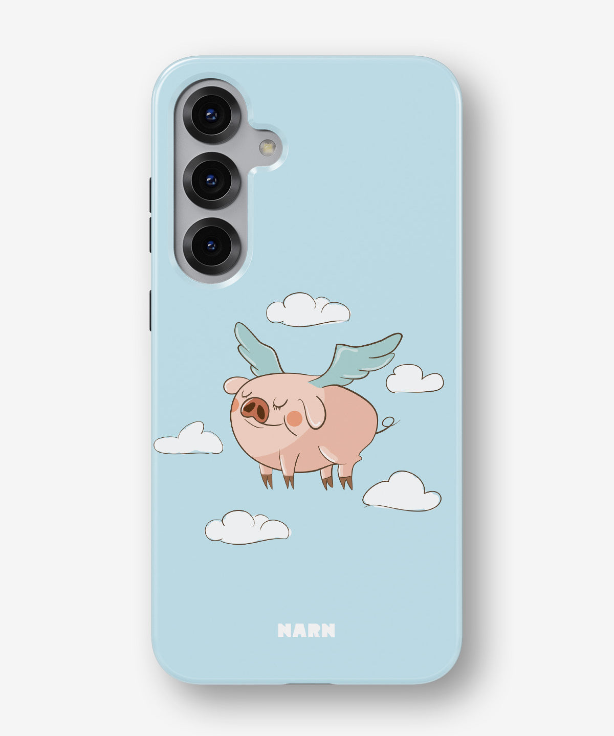 Samsung Galaxy S25 FE Tough Case – Dreamy Pig - View 1