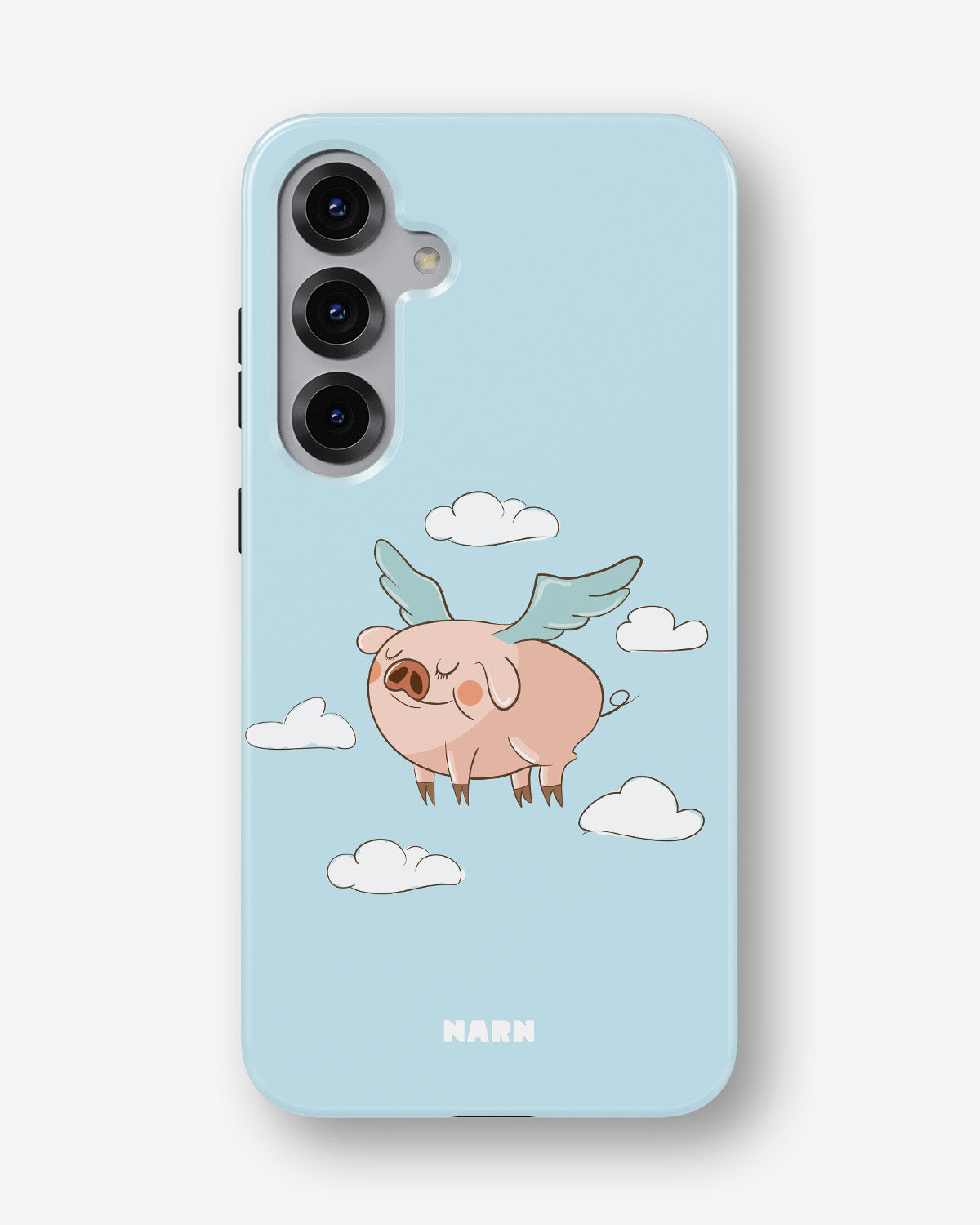 Samsung Galaxy S25 FE Tough Case – Dreamy Pig - View 1