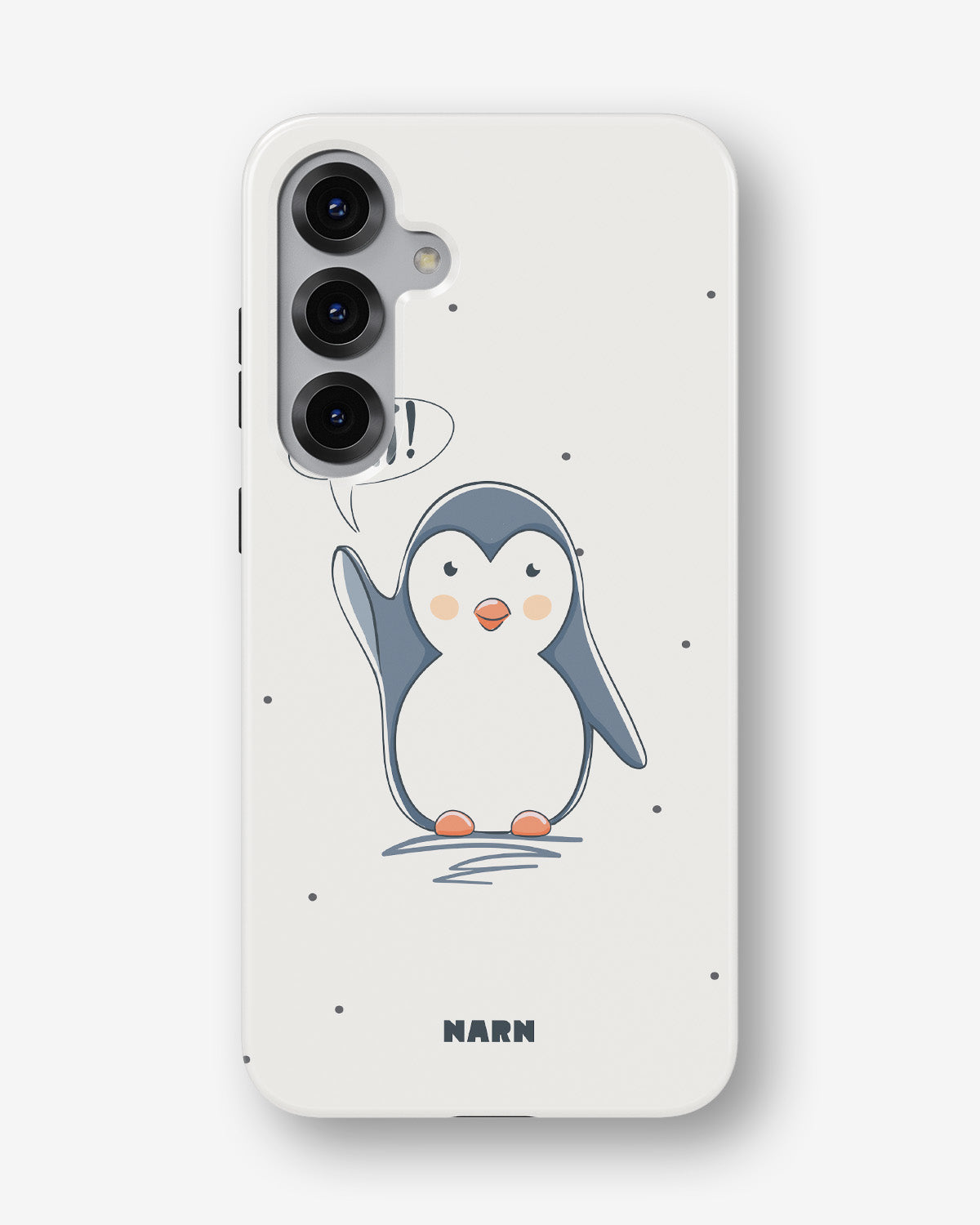 Samsung Galaxy S25 FE Tough Case – Cute Penguin - View 1