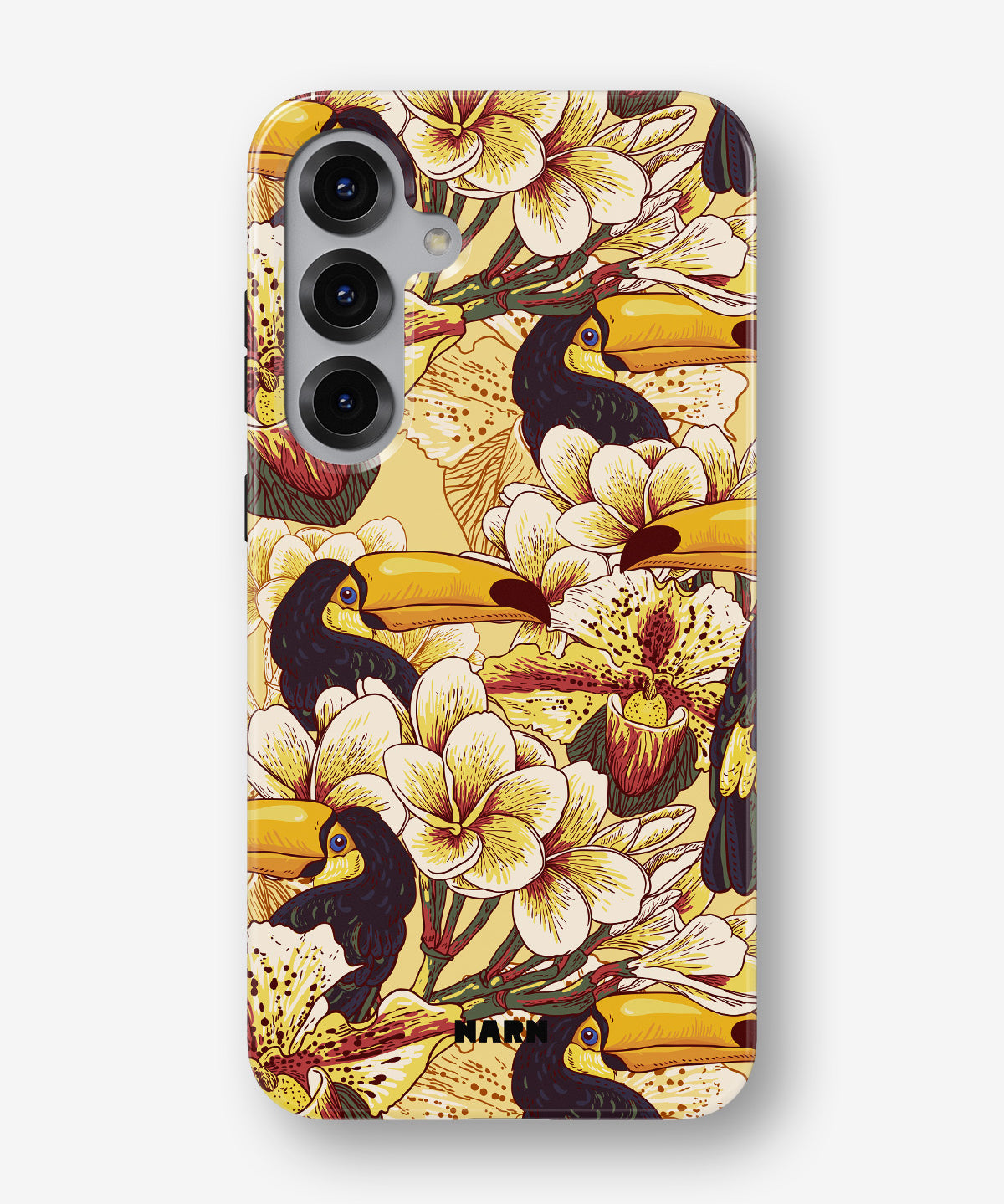 Samsung Galaxy S25 FE Tough Case – Toucans - View 1