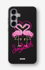 Samsung Galaxy S25 FE Tough Case – Beach Flamingo - View 1