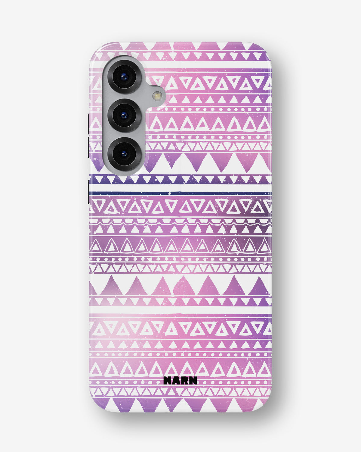 Samsung Galaxy S25 FE Tough Case – Purple Aztec - View 1