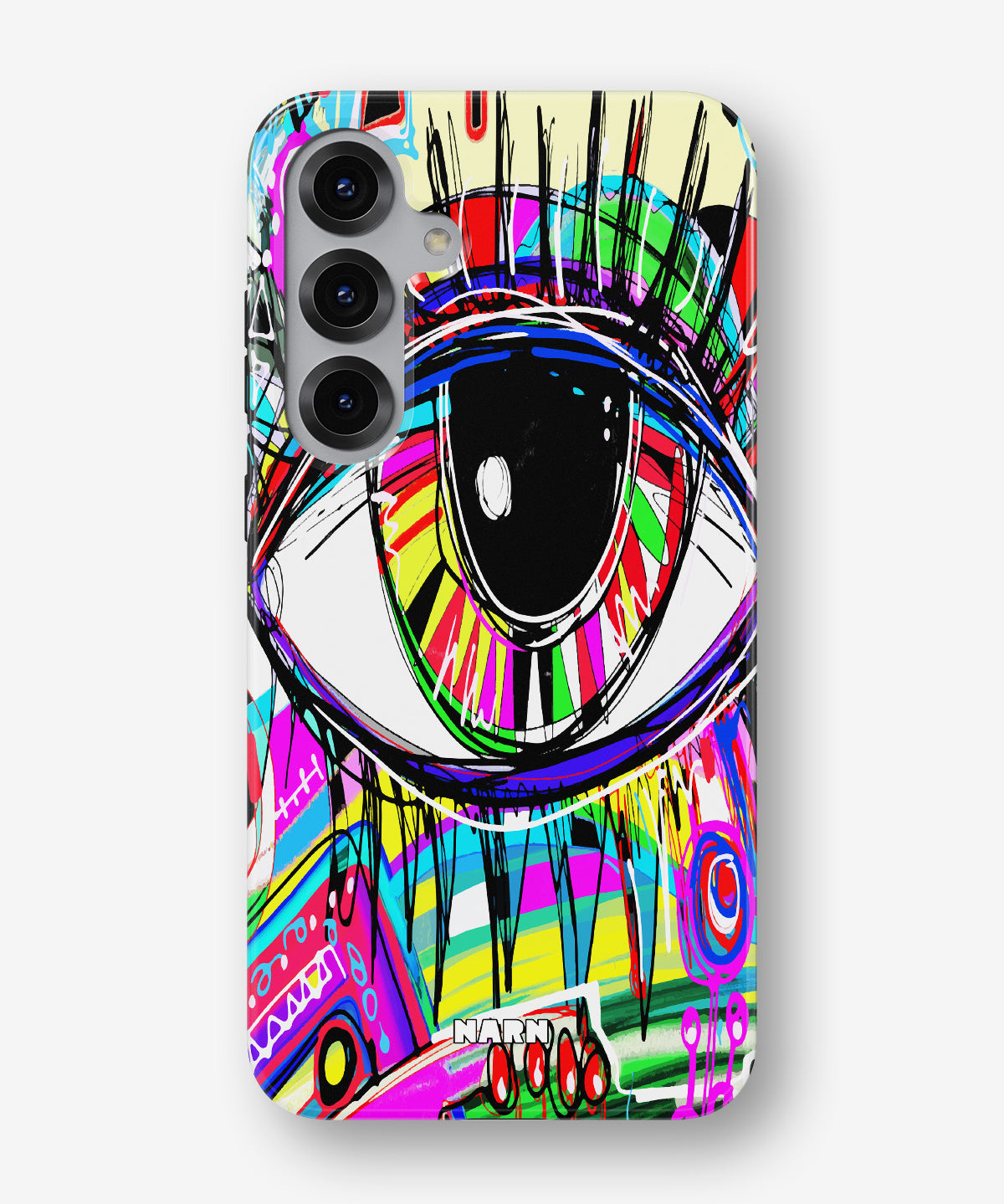 Samsung Galaxy S25 FE Tough Case – Abstract Eye - View 1