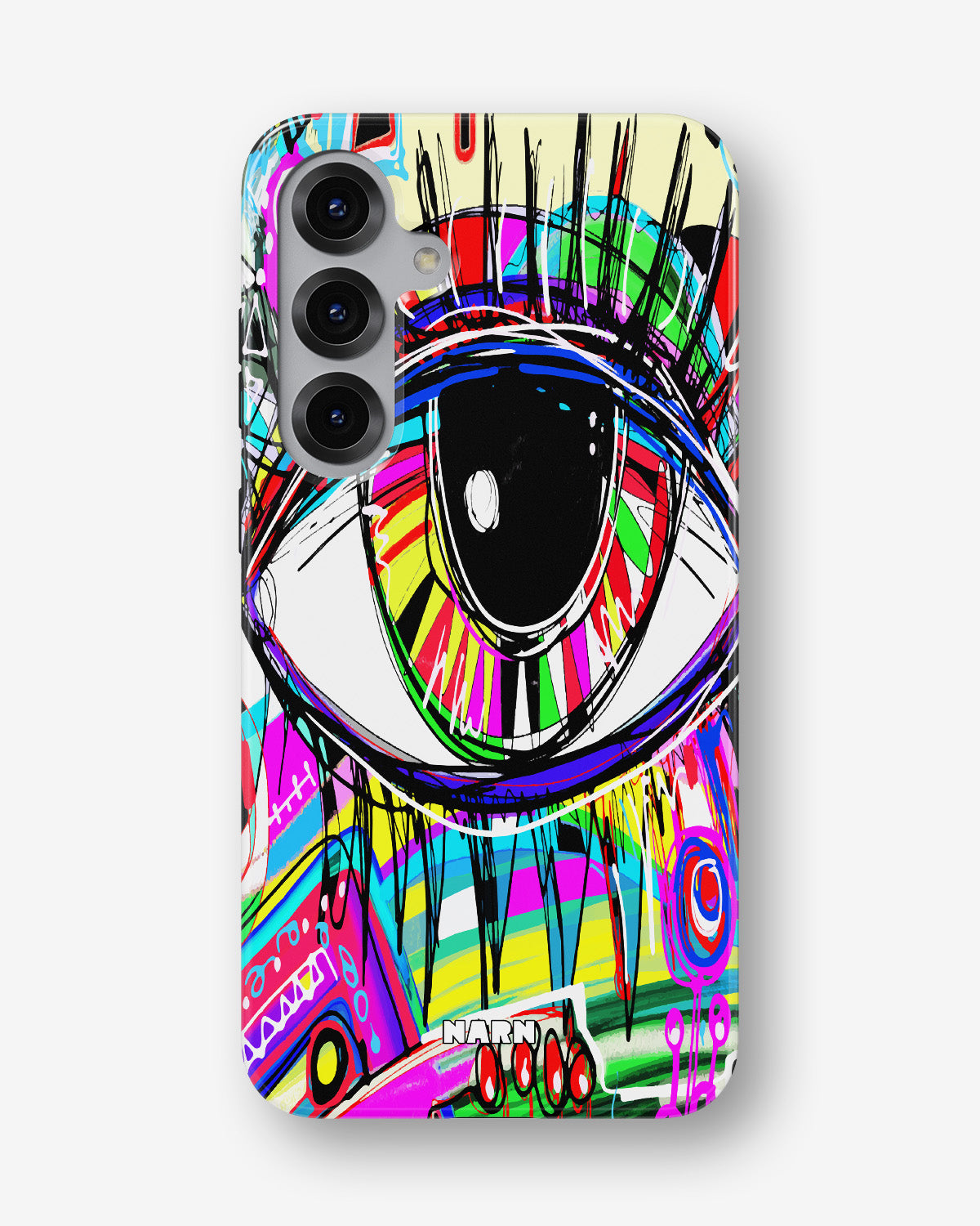 Samsung Galaxy S25 FE Tough Case – Abstract Eye - View 1