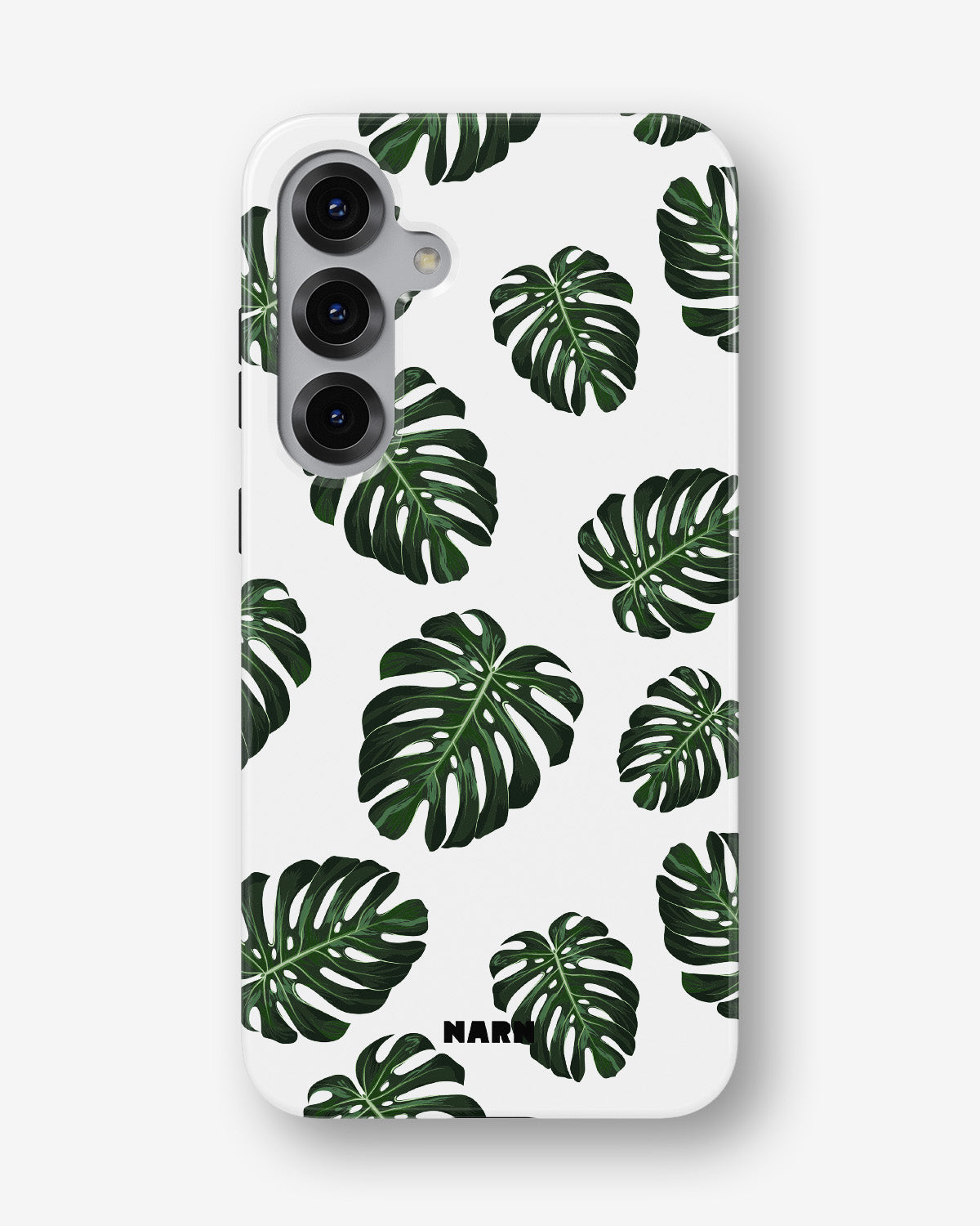 Samsung Galaxy S25 FE Tough Case – Monstera Pattern - View 1