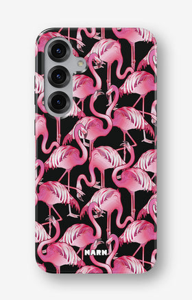 Samsung Galaxy S25 FE Tough Case – Flamingos - View 1