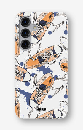 Samsung Galaxy S25 FE Tough Case – Apricot Sneakers - View 1