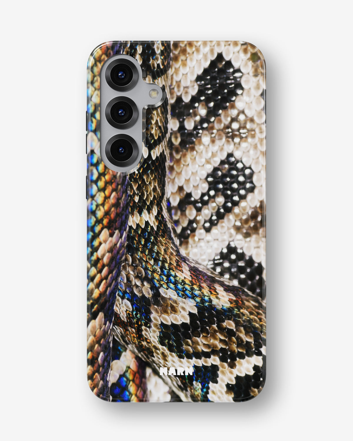 Samsung Galaxy S25 FE Tough Case – Shining Snakeskin - View 1