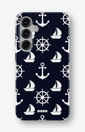 Samsung Galaxy S25 FE Tough Case – Deep Blue Voyage - View 1