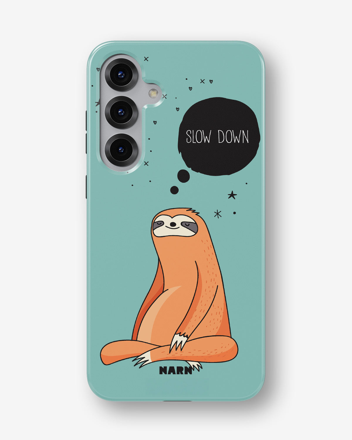 Samsung Galaxy S25 FE Tough Case – Slow Down Sloth - View 1